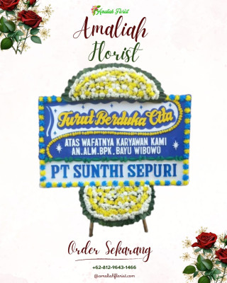 Papan Bunga Duka di Cipurut