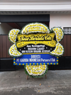Papan Bunga Duka di Cipurut